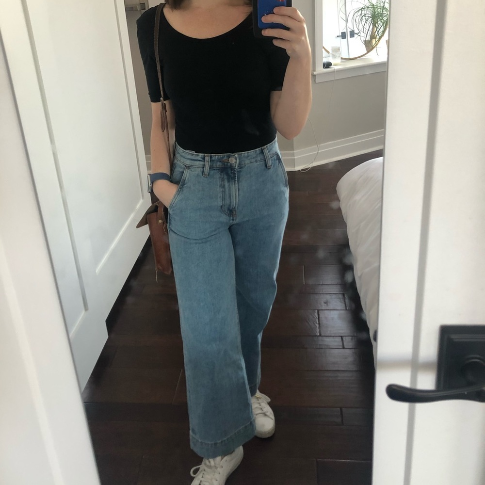 Everlane, The Wide Leg Jean
